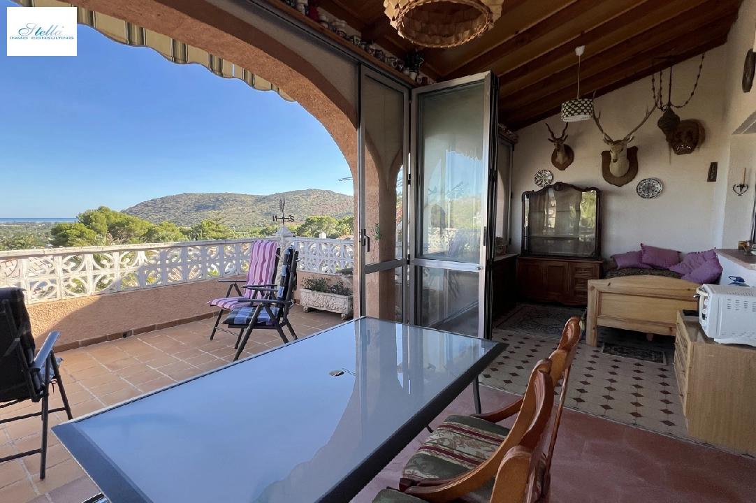 Villa in Denia-La Sella zu verkaufen, Wohnfläche 109 m², Baujahr 1985, + Zentralheizung, Klimaanlage, Grundstück 1003 m², 3 Schlafzimmer, 2 Badezimmer, Pool, ref.: JS-1624-5