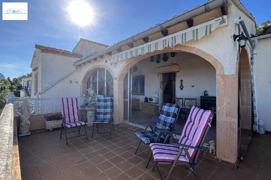 Villa in Denia-La Sella zu verkaufen, Wohnfläche 109 m², Baujahr 1985, + Zentralheizung, Klimaanlage, Grundstück 1003 m², 3 Schlafzimmer, 2 Badezimmer, Pool, ref.: JS-1624-6