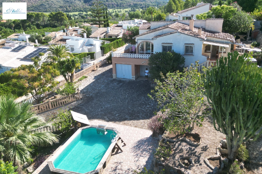 Villa in Denia-La Sella zu verkaufen, Wohnfläche 109 m², Baujahr 1985, + Zentralheizung, Klimaanlage, Grundstück 1003 m², 3 Schlafzimmer, 2 Badezimmer, Pool, ref.: JS-1624-8