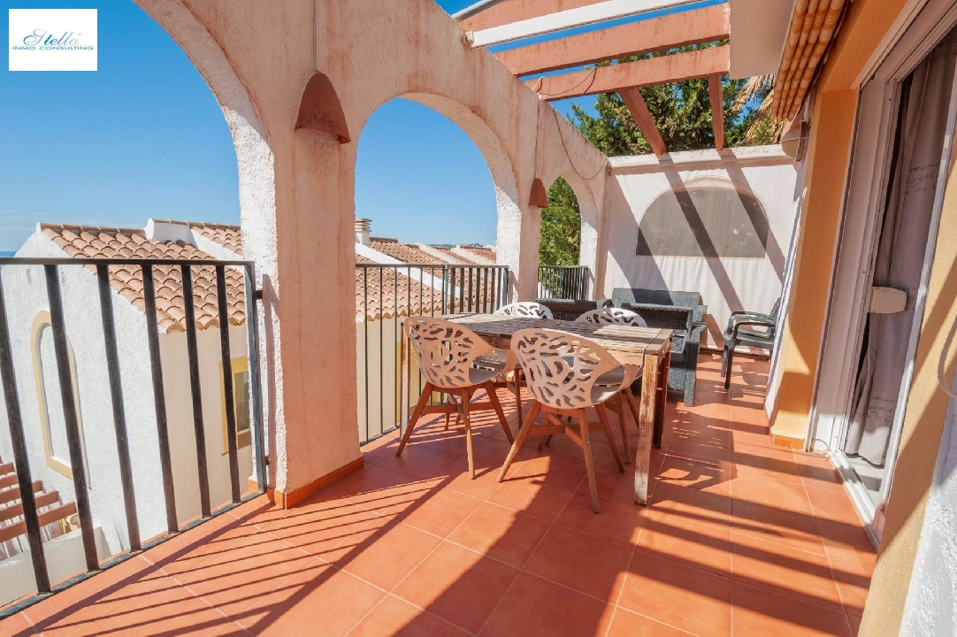 Reihenhaus in Calpe(Calpe) zu verkaufen, Wohnfläche 80 m², Klimaanlage, 3 Schlafzimmer, 2 Badezimmer, Pool, ref.: COB-3452-10535-7