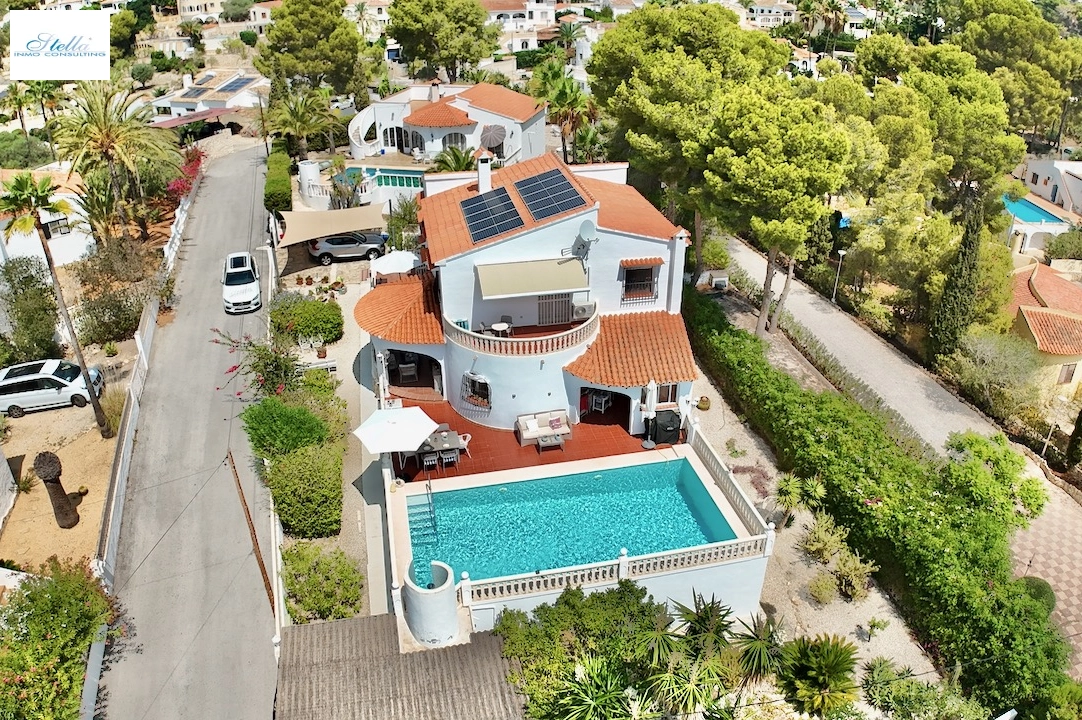 Villa in Benissa(Baladrar) zu verkaufen, Wohnfläche 290 m², Klimaanlage, Grundstück 841 m², 5 Schlafzimmer, 4 Badezimmer, Pool, ref.: CA-H-1801-AMBE-11