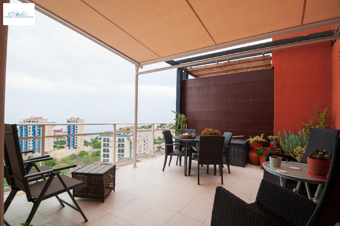 Penthouse Apartment in Calpe(Calpe) zu verkaufen, Wohnfläche 117 m², Klimaanlage, 3 Schlafzimmer, 2 Badezimmer, Pool, ref.: COB-3473-10535-19