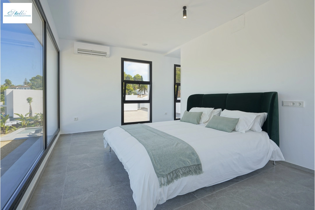 Villa in Javea zu verkaufen, Wohnfläche 230 m², Baujahr 2023, + KLIMA, Klimaanlage, Grundstück 1100 m², 3 Schlafzimmer, 4 Badezimmer, Pool, ref.: BP-C3XY4303JAV-25