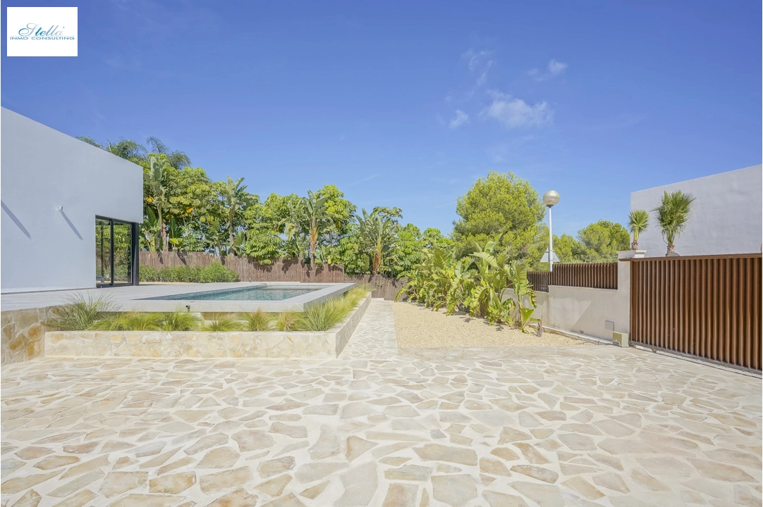 Villa in Javea zu verkaufen, Wohnfläche 230 m², Baujahr 2023, + KLIMA, Klimaanlage, Grundstück 1100 m², 3 Schlafzimmer, 4 Badezimmer, Pool, ref.: BP-C3XY4303JAV-49