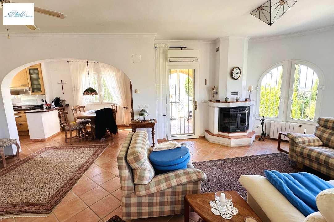 Villa in Denia(Marquesa 6 ) zu verkaufen, Wohnfläche 150 m², Baujahr 1995, Zustand gepflegt, + Zentralheizung, Klimaanlage, Grundstück 800 m², 3 Schlafzimmer, 3 Badezimmer, Pool, ref.: AS-0924-15