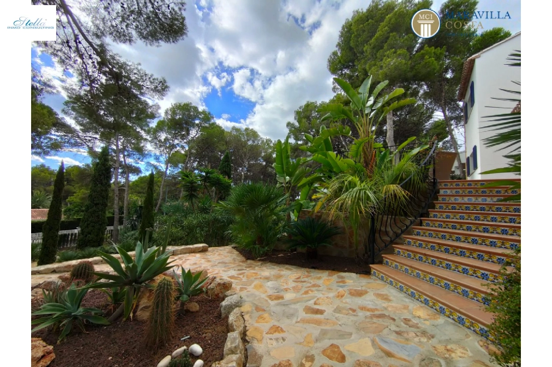 Villa in Javea(Costa Nova) zu verkaufen, Wohnfläche 378 m², + Fussbodenheizung, Klimaanlage, Grundstück 3063 m², 5 Schlafzimmer, 5 Badezimmer, Pool, ref.: MV-P-2507-11