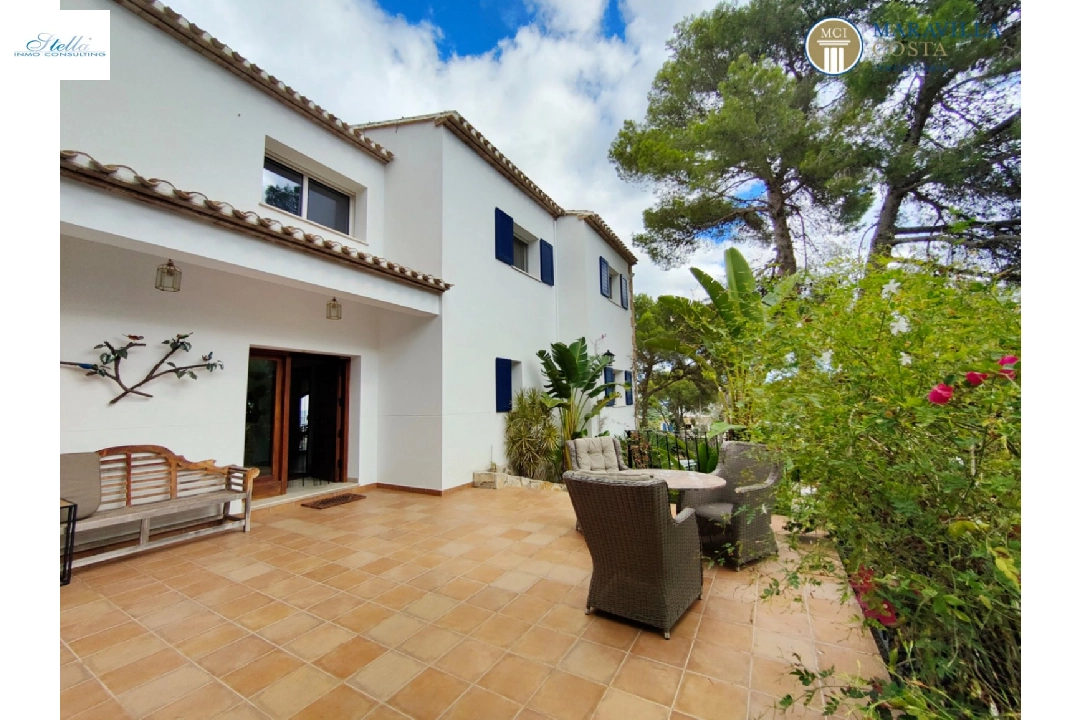 Villa in Javea(Costa Nova) zu verkaufen, Wohnfläche 378 m², + Fussbodenheizung, Klimaanlage, Grundstück 3063 m², 5 Schlafzimmer, 5 Badezimmer, Pool, ref.: MV-P-2507-12