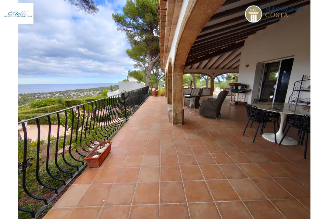 Villa in Javea(Costa Nova) zu verkaufen, Wohnfläche 378 m², + Fussbodenheizung, Klimaanlage, Grundstück 3063 m², 5 Schlafzimmer, 5 Badezimmer, Pool, ref.: MV-P-2507-15