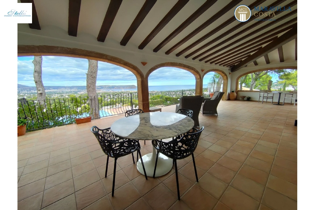 Villa in Javea(Costa Nova) zu verkaufen, Wohnfläche 378 m², + Fussbodenheizung, Klimaanlage, Grundstück 3063 m², 5 Schlafzimmer, 5 Badezimmer, Pool, ref.: MV-P-2507-16