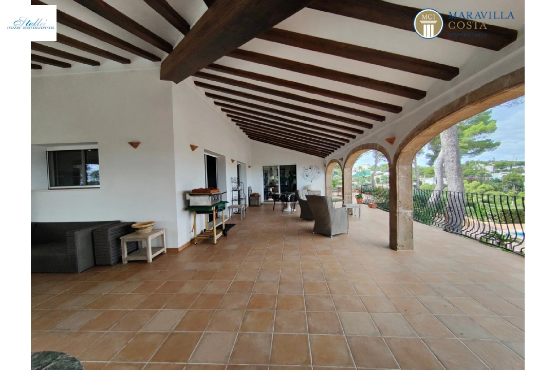 Villa in Javea(Costa Nova) zu verkaufen, Wohnfläche 378 m², + Fussbodenheizung, Klimaanlage, Grundstück 3063 m², 5 Schlafzimmer, 5 Badezimmer, Pool, ref.: MV-P-2507-18