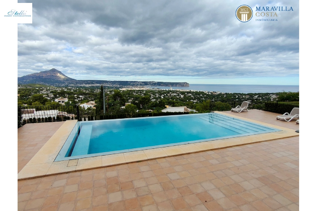 Villa in Javea(Costa Nova) zu verkaufen, Wohnfläche 378 m², + Fussbodenheizung, Klimaanlage, Grundstück 3063 m², 5 Schlafzimmer, 5 Badezimmer, Pool, ref.: MV-P-2507-6