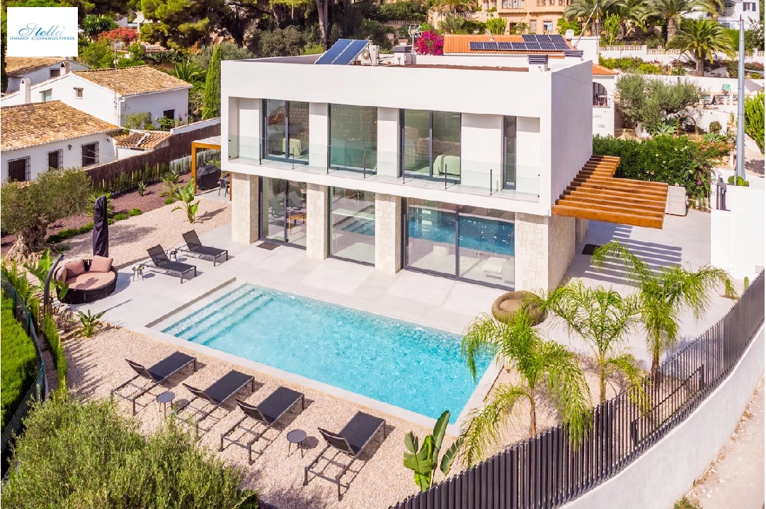 Villa in Benissa(La Fustera) zu verkaufen, Wohnfläche 249 m², Klimaanlage, Grundstück 895 m², 4 Schlafzimmer, 3 Badezimmer, Pool, ref.: CA-H-9309-AMB-2