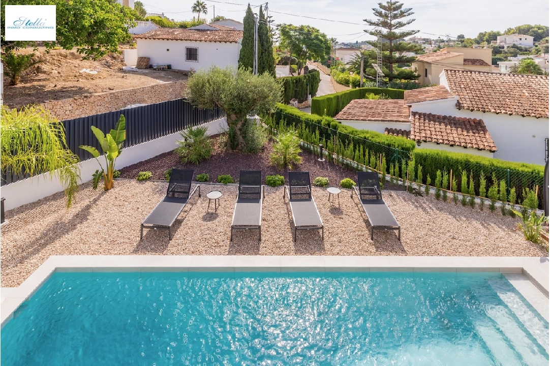 Villa in Benissa(La Fustera) zu verkaufen, Wohnfläche 249 m², Klimaanlage, Grundstück 895 m², 4 Schlafzimmer, 3 Badezimmer, Pool, ref.: CA-H-9309-AMB-26