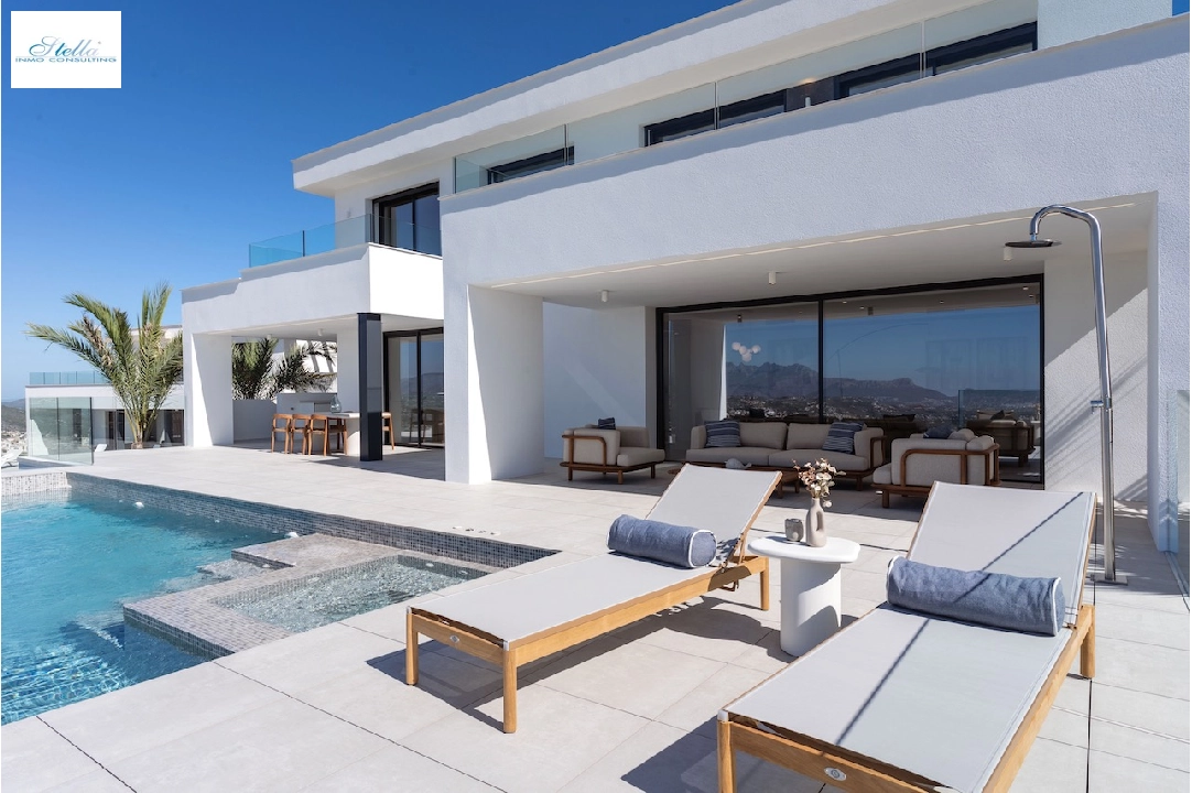 Villa in Benitachell(La Cumbre del Sol) zu verkaufen, Wohnfläche 539 m², Grundstück 847 m², 3 Schlafzimmer, 5 Badezimmer, Pool, ref.: CA-H-1817-AMB-1