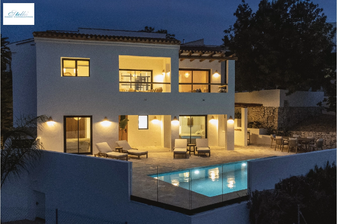 Villa in Javea(Pinosol) zu verkaufen, Wohnfläche 250 m², Klimaanlage, Grundstück 900 m², 3 Schlafzimmer, 3 Badezimmer, Pool, ref.: CA-H-1821-AMBI-27