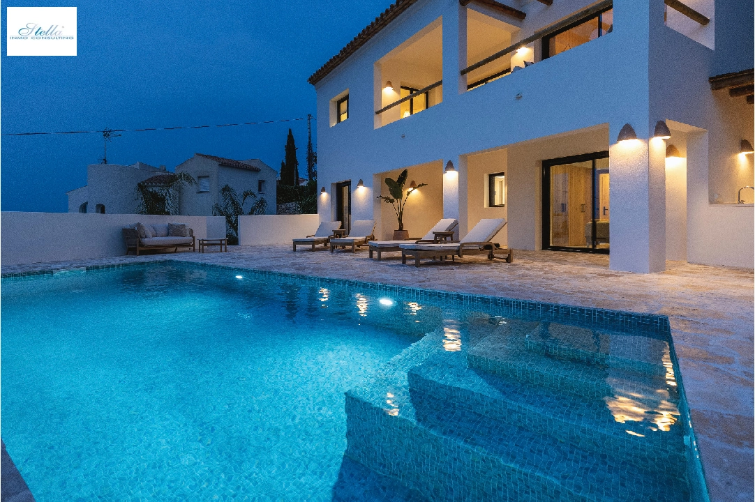 Villa in Javea(Pinosol) zu verkaufen, Wohnfläche 250 m², Klimaanlage, Grundstück 900 m², 3 Schlafzimmer, 3 Badezimmer, Pool, ref.: CA-H-1821-AMBI-29