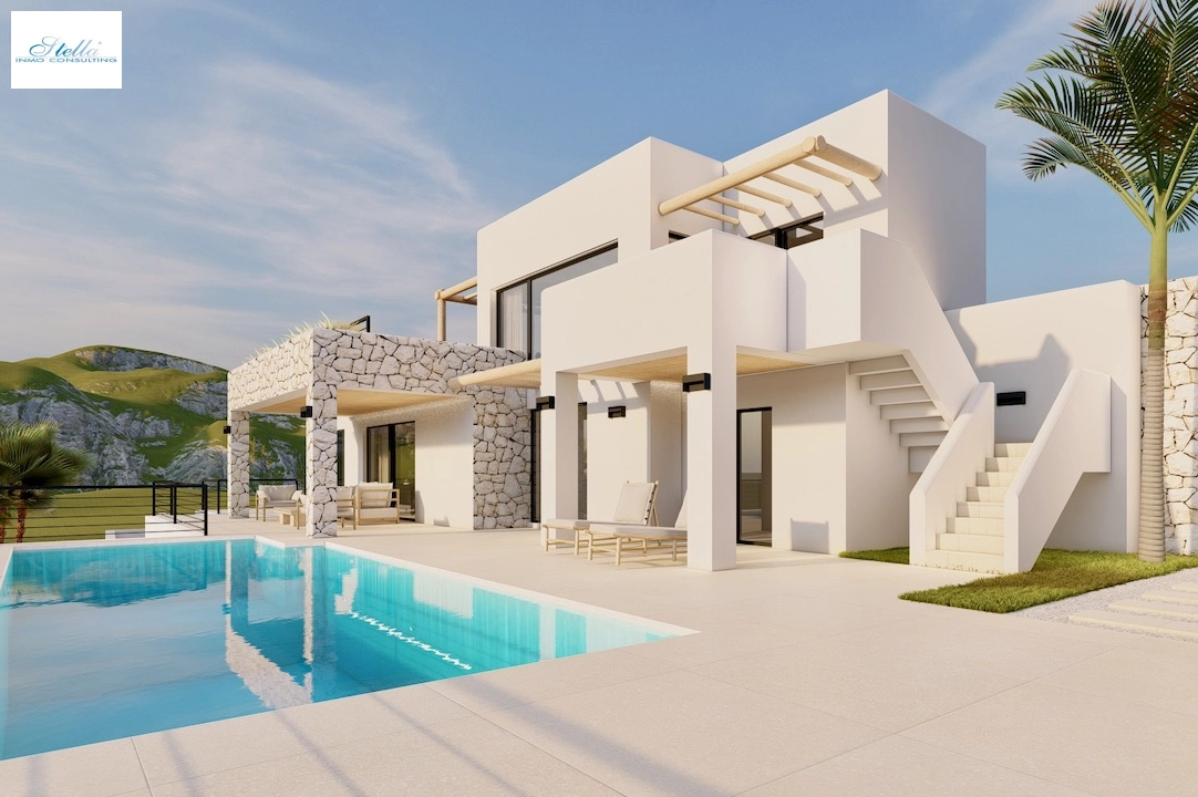 Villa in Moraira(Pinar del Advocat) zu verkaufen, Wohnfläche 265 m², Grundstück 810 m², 4 Schlafzimmer, 3 Badezimmer, Pool, ref.: CA-H-1822-AMBI-13