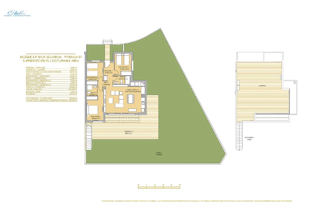 Eck-Reihenhaus in Entrenaranjos zu verkaufen, Wohnfläche 222 m², Zustand Erstbezug, Klimaanlage, 3 Schlafzimmer, 2 Badezimmer, Pool, ref.: HA-ENN-119-R02-15