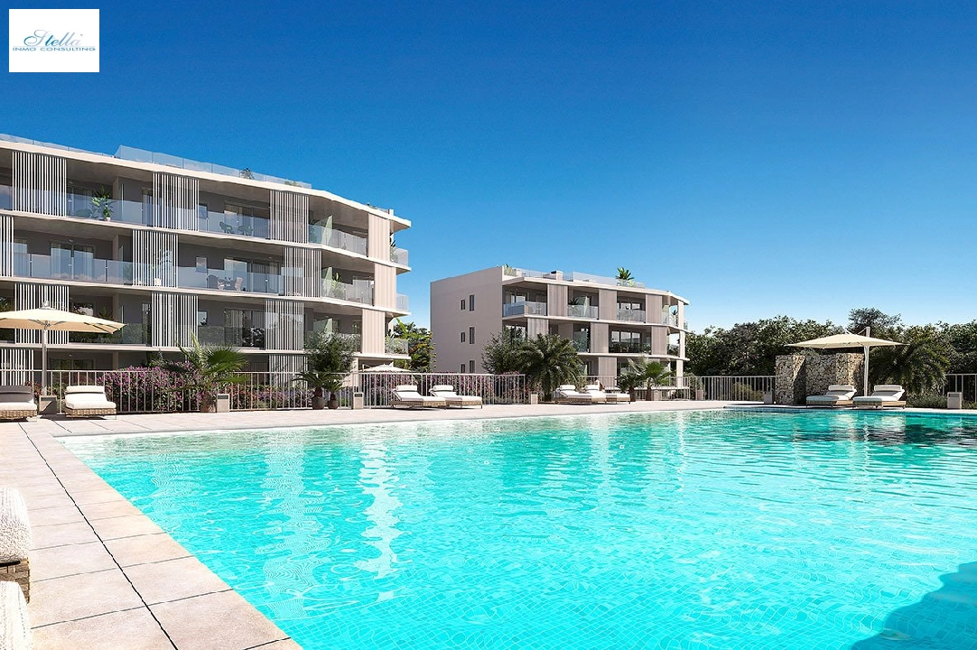 Etagen Apartment in Cala D-Or zu verkaufen, Wohnfläche 107 m², Zustand Erstbezug, Klimaanlage, 2 Schlafzimmer, 2 Badezimmer, Pool, ref.: HA-MLN-433-A01-2