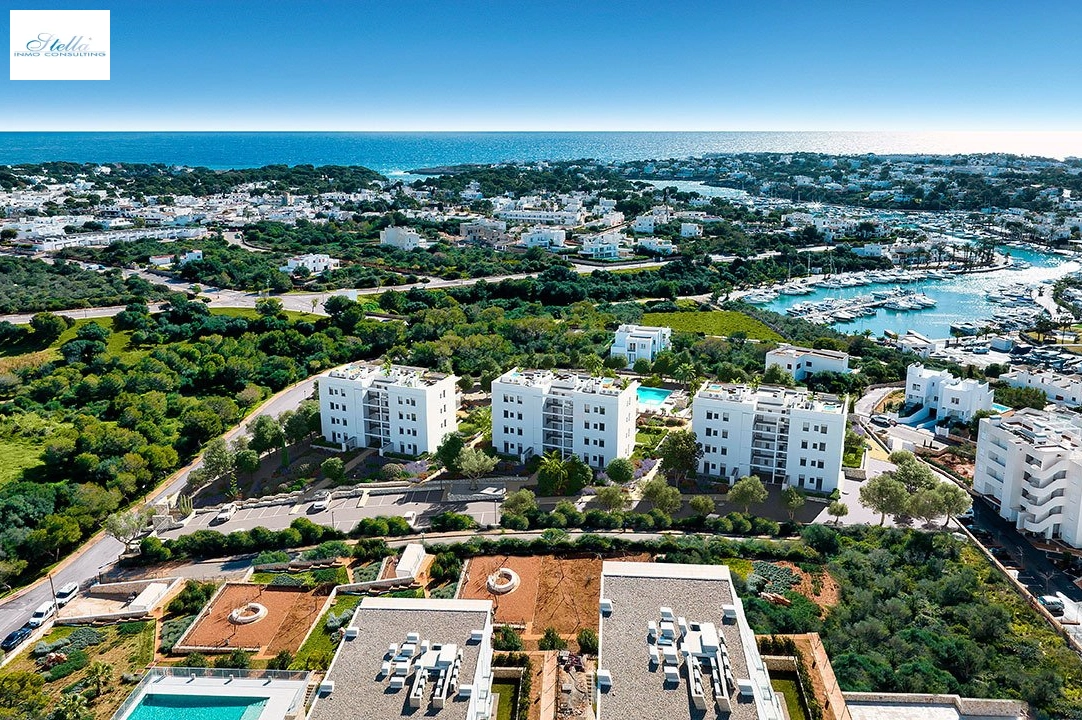 Etagen Apartment in Cala D-Or zu verkaufen, Wohnfläche 107 m², Zustand Erstbezug, Klimaanlage, 2 Schlafzimmer, 2 Badezimmer, Pool, ref.: HA-MLN-433-A01-22