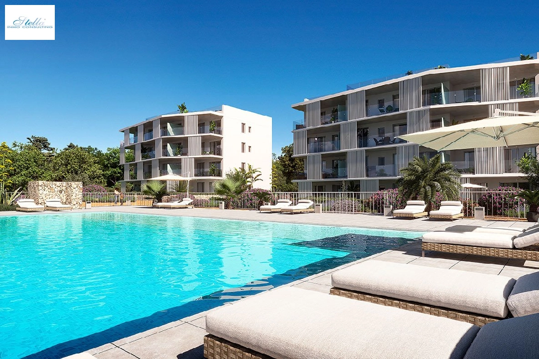 Etagen Apartment in Cala D-Or zu verkaufen, Wohnfläche 107 m², Zustand Erstbezug, Klimaanlage, 2 Schlafzimmer, 2 Badezimmer, Pool, ref.: HA-MLN-433-A01-3