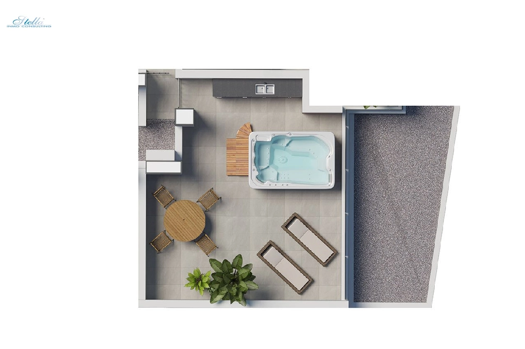 Penthouse Apartment in Cala D-Or zu verkaufen, Wohnfläche 157 m², Zustand Erstbezug, Klimaanlage, 2 Schlafzimmer, 2 Badezimmer, Pool, ref.: HA-MLN-433-A02-33