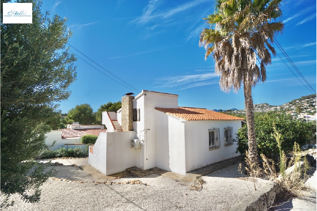 Villa in Moraira(Pinar del Advocat) zu verkaufen, Wohnfläche 109 m², Grundstück 808 m², 2 Schlafzimmer, 1 Badezimmer, ref.: CA-H-1813-AMBI-25