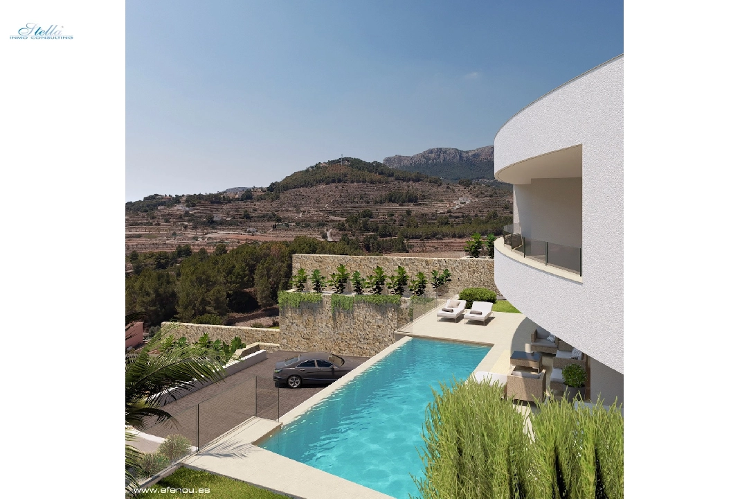 Villa in Calpe(Empedrola) zu verkaufen, Wohnfläche 335 m², Klimaanlage, Grundstück 1042 m², 4 Schlafzimmer, 4 Badezimmer, Pool, ref.: CA-H-1826-AMB-1