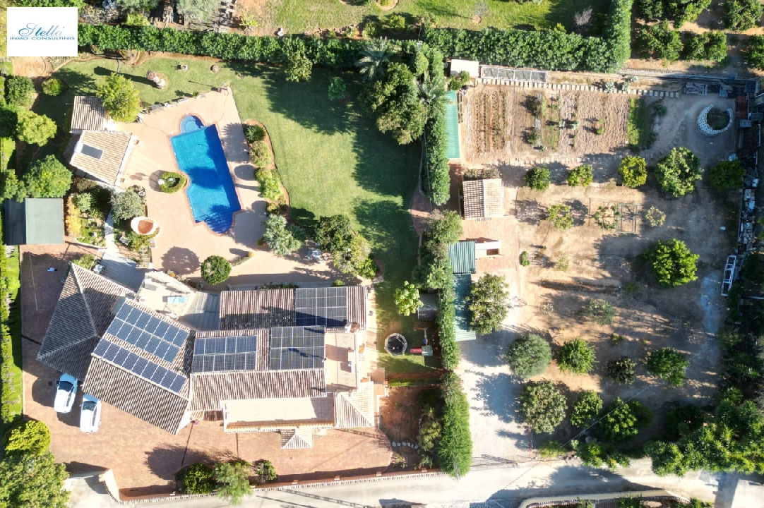 Finca in Pedreguer zu verkaufen, Wohnfläche 350 m², Baujahr 2009, Zustand gepflegt, + Zentralheizung, Klimaanlage, Grundstück 3500 m², 4 Schlafzimmer, 4 Badezimmer, Pool, ref.: FK-1224-V-4