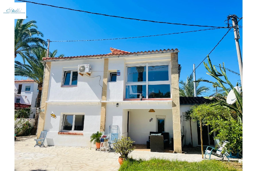 Villa in Denia zu verkaufen, Wohnfläche 133 m², Baujahr 1970, Klimaanlage, Grundstück 350 m², 3 Schlafzimmer, 2 Badezimmer, Pool, ref.: UM-UV-0624-2