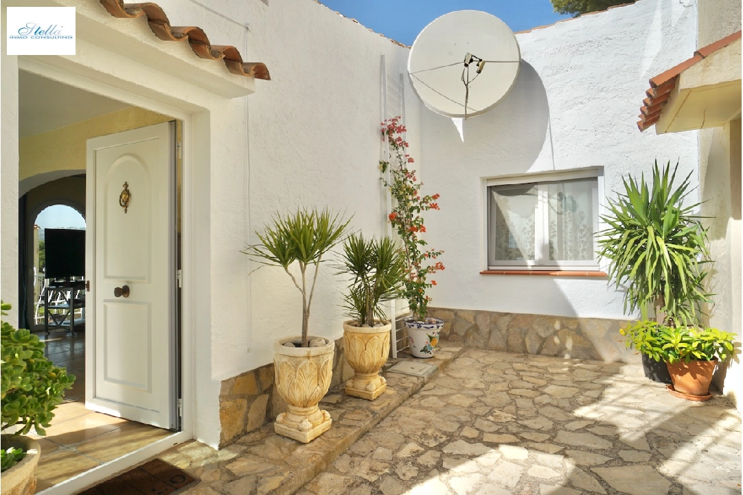 Stadthaus in Moraira(Arnella) zu verkaufen, Wohnfläche 112 m², Klimaanlage, 2 Schlafzimmer, 2 Badezimmer, Pool, ref.: CA-B-1829-AMBE-19