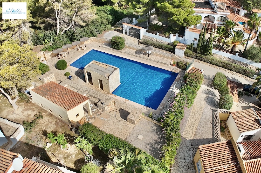 Stadthaus in Moraira(Arnella) zu verkaufen, Wohnfläche 112 m², Klimaanlage, 2 Schlafzimmer, 2 Badezimmer, Pool, ref.: CA-B-1829-AMBE-34