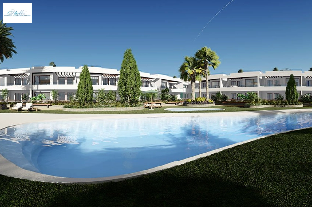 Erdgeschoss Apartment in Torrevieja zu verkaufen, Wohnfläche 90 m², Zustand Erstbezug, + fussboden, Klimaanlage, 2 Schlafzimmer, 2 Badezimmer, Pool, ref.: HA-TON-162-A01-4