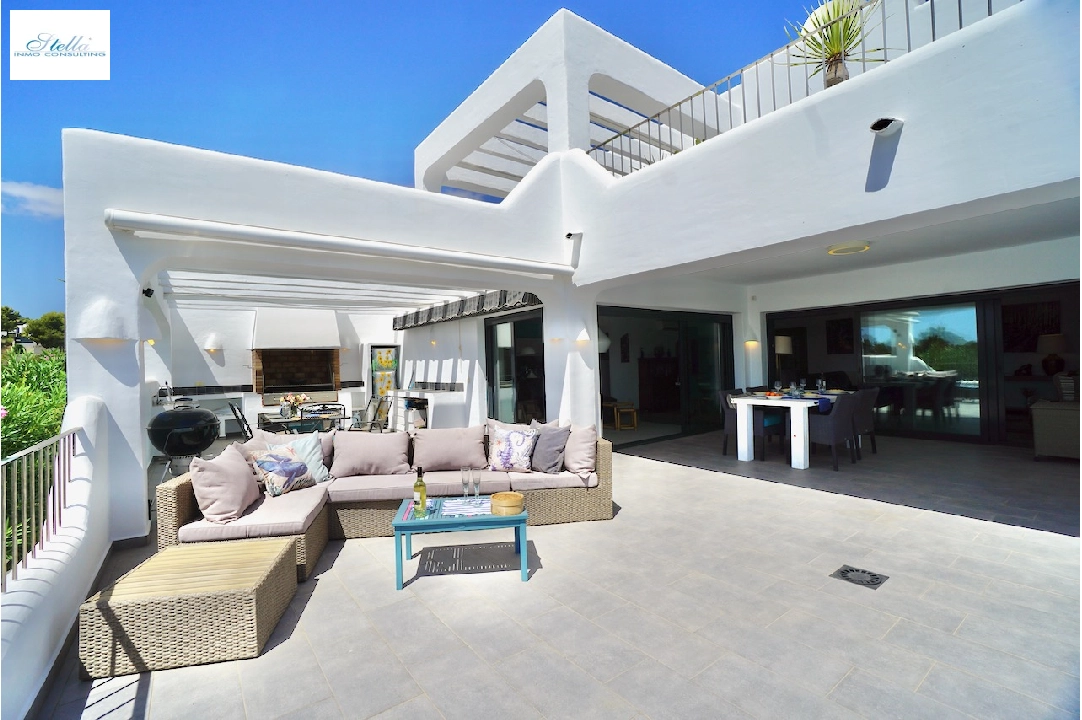 Villa in Moraira(Camarrocha) zu verkaufen, Wohnfläche 261 m², Klimaanlage, Grundstück 831 m², 3 Schlafzimmer, 3 Badezimmer, Pool, ref.: CA-H-1670-AMB-3