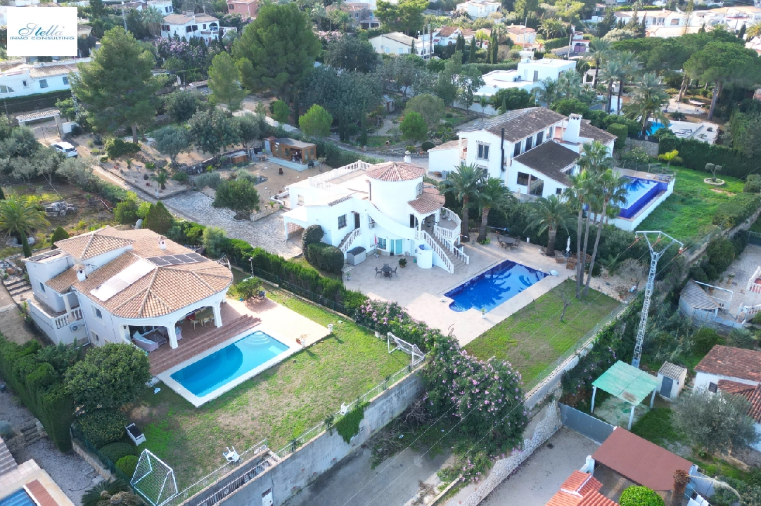 Villa in Denia zu verkaufen, Wohnfläche 190 m², Baujahr 1984, Zustand gepflegt, + KLIMA, Klimaanlage, Grundstück 1900 m², 4 Schlafzimmer, 4 Badezimmer, Pool, ref.: AS-1024-30