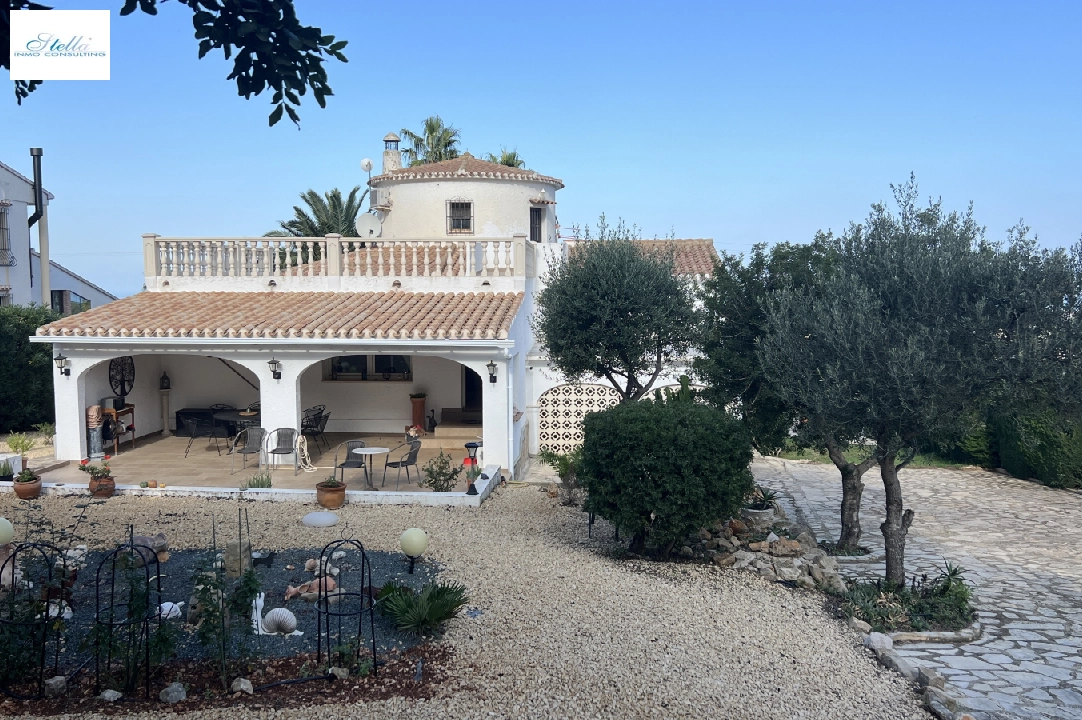 Villa in Denia zu verkaufen, Wohnfläche 190 m², Baujahr 1984, Zustand gepflegt, + KLIMA, Klimaanlage, Grundstück 1900 m², 4 Schlafzimmer, 4 Badezimmer, Pool, ref.: AS-1024-33