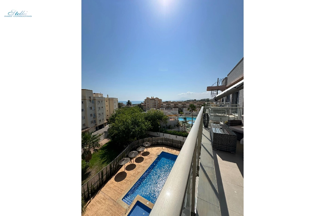 Penthouse Apartment in Denia zu verkaufen, Wohnfläche 72 m², + KLIMA, Klimaanlage, 3 Schlafzimmer, 2 Badezimmer, Pool, ref.: UM-UV-0724-15