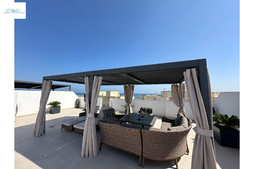 Penthouse Apartment in Denia zu verkaufen, Wohnfläche 72 m², + KLIMA, Klimaanlage, 3 Schlafzimmer, 2 Badezimmer, Pool, ref.: UM-UV-0724-17