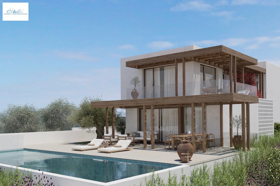 Villa in Moraira(Benimeit) zu verkaufen, Wohnfläche 300 m², Klimaanlage, Grundstück 1000 m², 3 Schlafzimmer, 3 Badezimmer, Pool, ref.: CA-H-1841-AMB-1