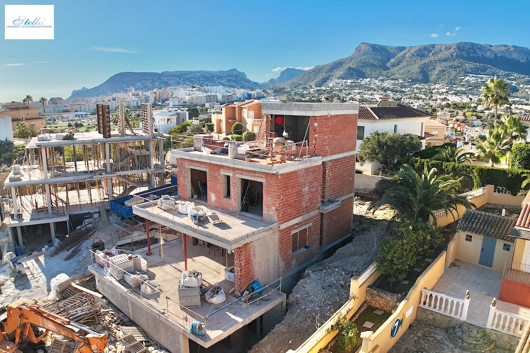 Villa in Calpe(Ortembach) zu verkaufen, Wohnfläche 350 m², Klimaanlage, Grundstück 792 m², 4 Schlafzimmer, 4 Badezimmer, Pool, ref.: CA-H-1849-AMBE-1