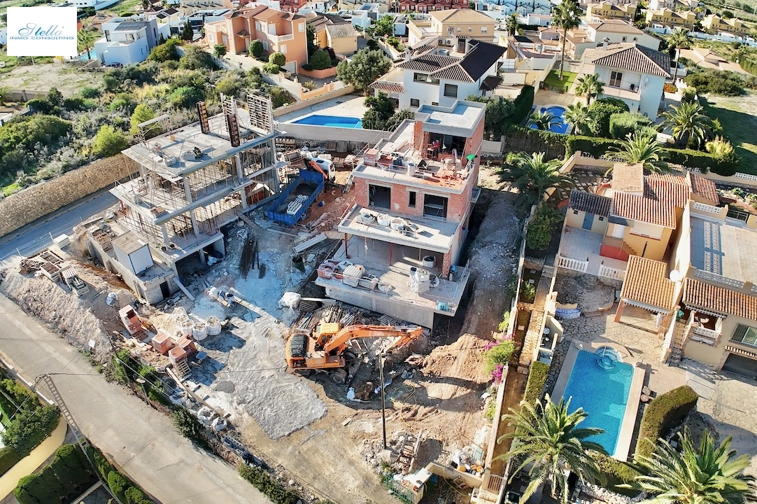 Villa in Calpe(Ortembach) zu verkaufen, Wohnfläche 350 m², Klimaanlage, Grundstück 792 m², 4 Schlafzimmer, 4 Badezimmer, Pool, ref.: CA-H-1849-AMBE-12