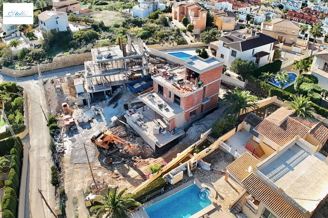 Villa in Calpe(Ortembach) zu verkaufen, Wohnfläche 350 m², Klimaanlage, Grundstück 792 m², 4 Schlafzimmer, 4 Badezimmer, Pool, ref.: CA-H-1849-AMBE-14