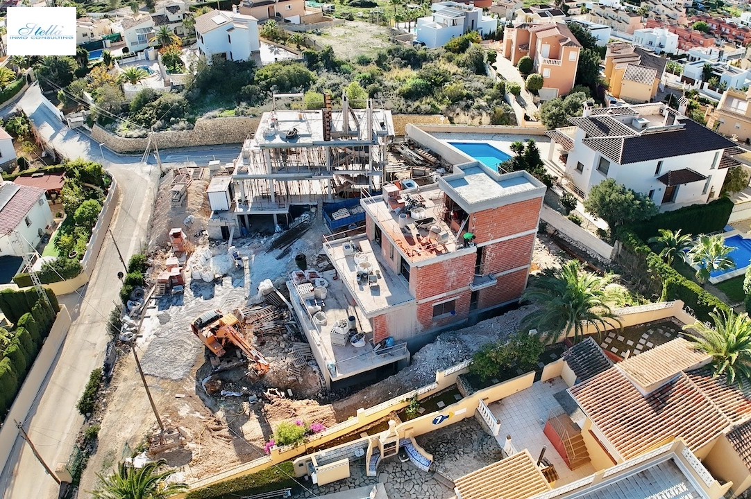 Villa in Calpe(Ortembach) zu verkaufen, Wohnfläche 350 m², Klimaanlage, Grundstück 792 m², 4 Schlafzimmer, 4 Badezimmer, Pool, ref.: CA-H-1849-AMBE-16