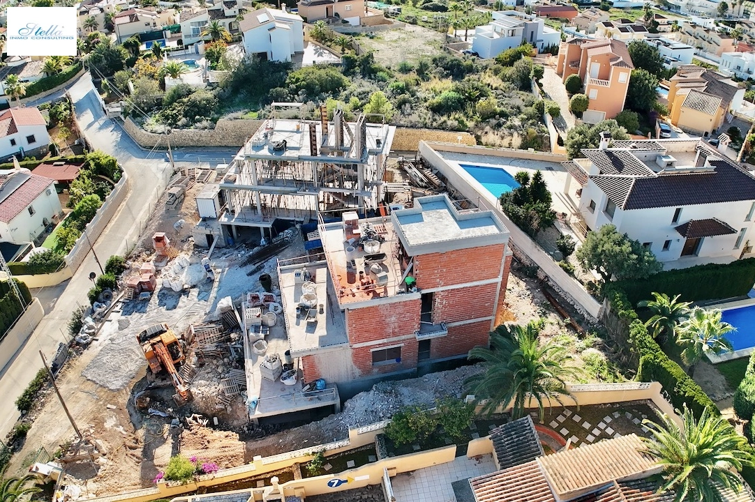 Villa in Calpe(Ortembach) zu verkaufen, Wohnfläche 350 m², Klimaanlage, Grundstück 792 m², 4 Schlafzimmer, 4 Badezimmer, Pool, ref.: CA-H-1849-AMBE-17