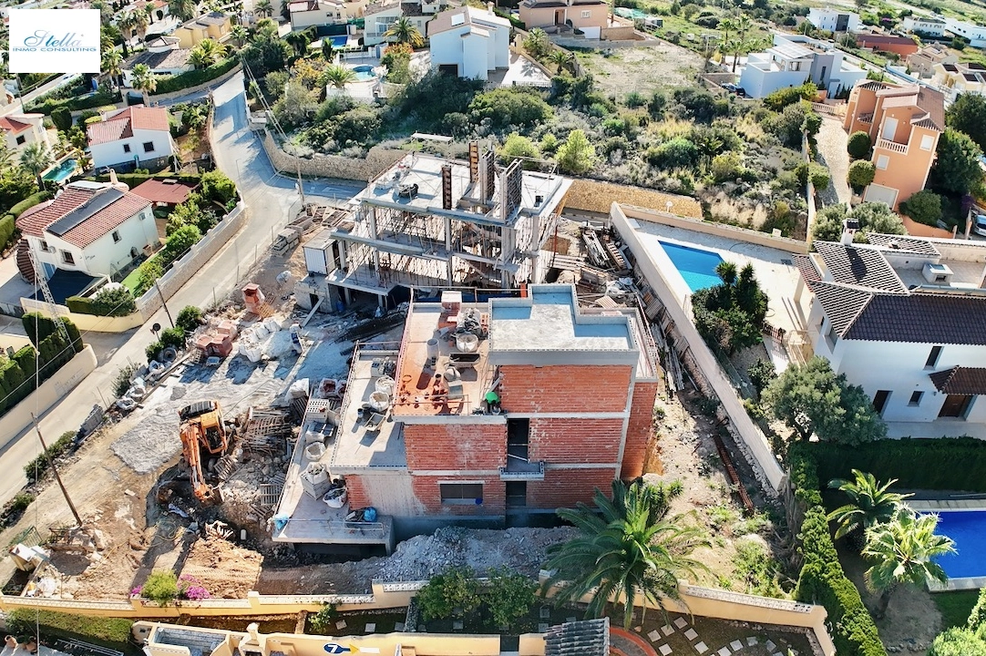 Villa in Calpe(Ortembach) zu verkaufen, Wohnfläche 350 m², Klimaanlage, Grundstück 792 m², 4 Schlafzimmer, 4 Badezimmer, Pool, ref.: CA-H-1849-AMBE-18