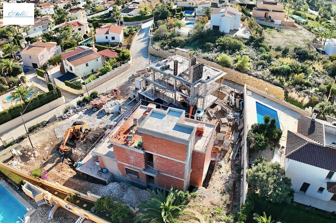 Villa in Calpe(Ortembach) zu verkaufen, Wohnfläche 350 m², Klimaanlage, Grundstück 792 m², 4 Schlafzimmer, 4 Badezimmer, Pool, ref.: CA-H-1849-AMBE-19