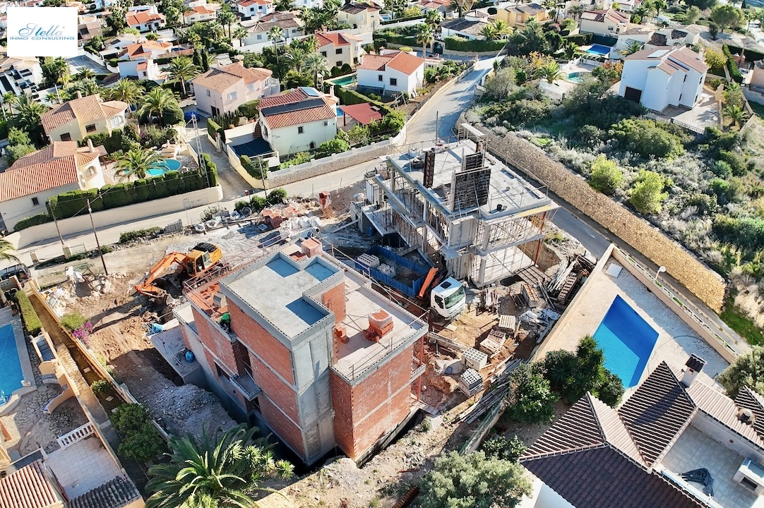 Villa in Calpe(Ortembach) zu verkaufen, Wohnfläche 350 m², Klimaanlage, Grundstück 792 m², 4 Schlafzimmer, 4 Badezimmer, Pool, ref.: CA-H-1849-AMBE-20