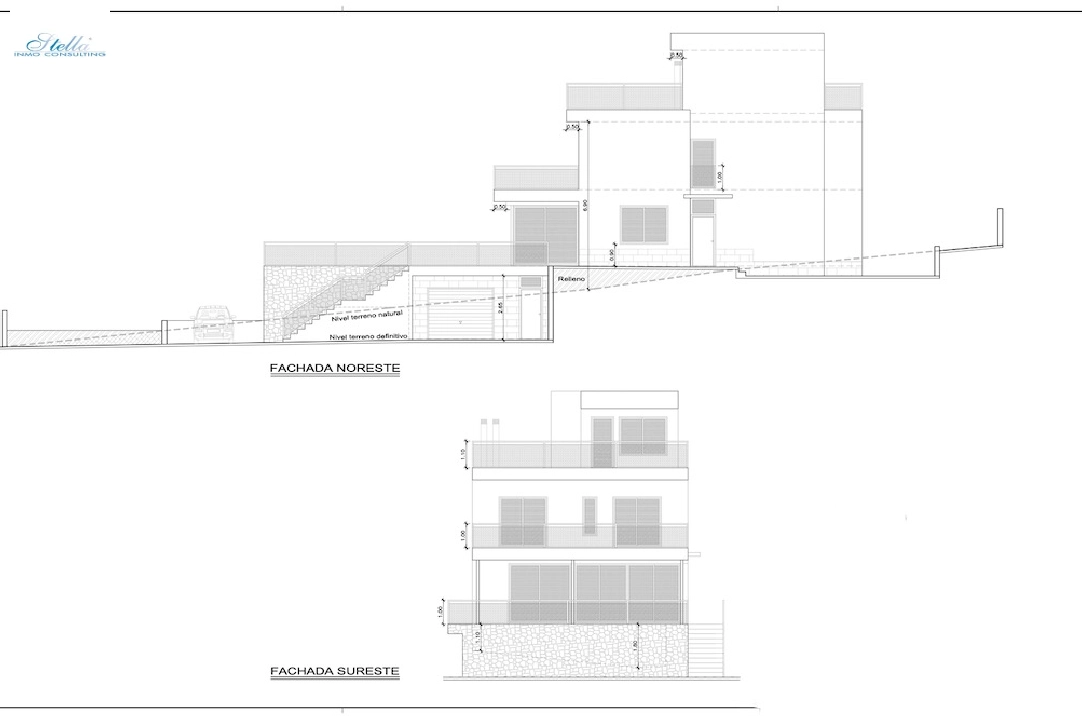 Villa in Calpe(Ortembach) zu verkaufen, Wohnfläche 350 m², Klimaanlage, Grundstück 792 m², 4 Schlafzimmer, 4 Badezimmer, Pool, ref.: CA-H-1849-AMBE-34