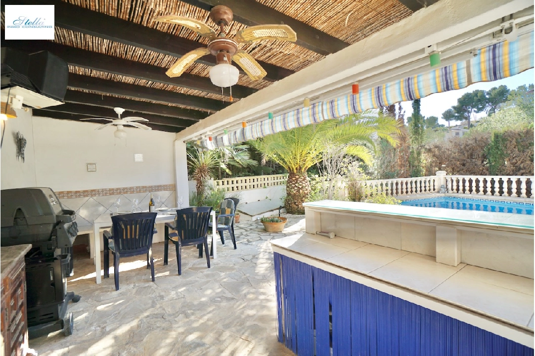 Villa in Benissa(Baladrar) zu verkaufen, Wohnfläche 136 m², Grundstück 1076 m², 2 Schlafzimmer, 2 Badezimmer, Pool, ref.: CA-H-1850-AMBEI-25