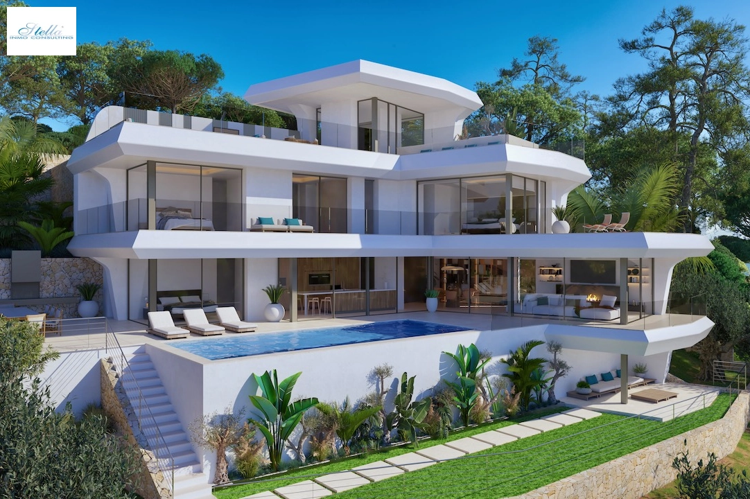 Villa in Altea(Altea) zu verkaufen, Wohnfläche 479 m², Klimaanlage, Grundstück 1383 m², 4 Schlafzimmer, 4 Badezimmer, Pool, ref.: CA-H-1853-AMB-1